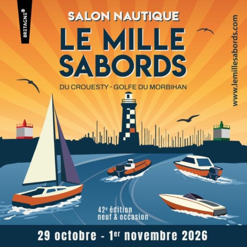 Salon nautique du 29 octobre au 1er novembre 2026, au Port du Crouesty à Arzon.